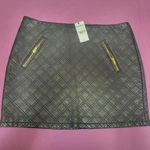 Faux Leather skirt